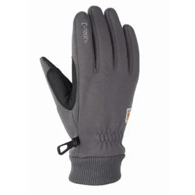 Luvas Wind Fighter® com forro térmico em velo e punho em malha sensível ao toque
