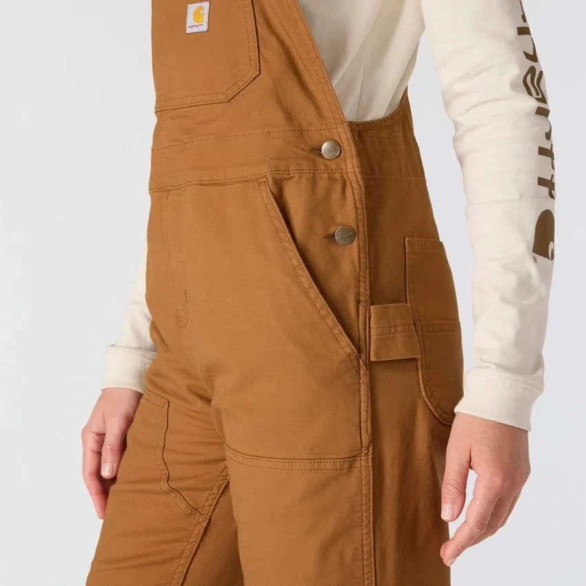 Macacão de lona de corte largo Ashland para mulher
