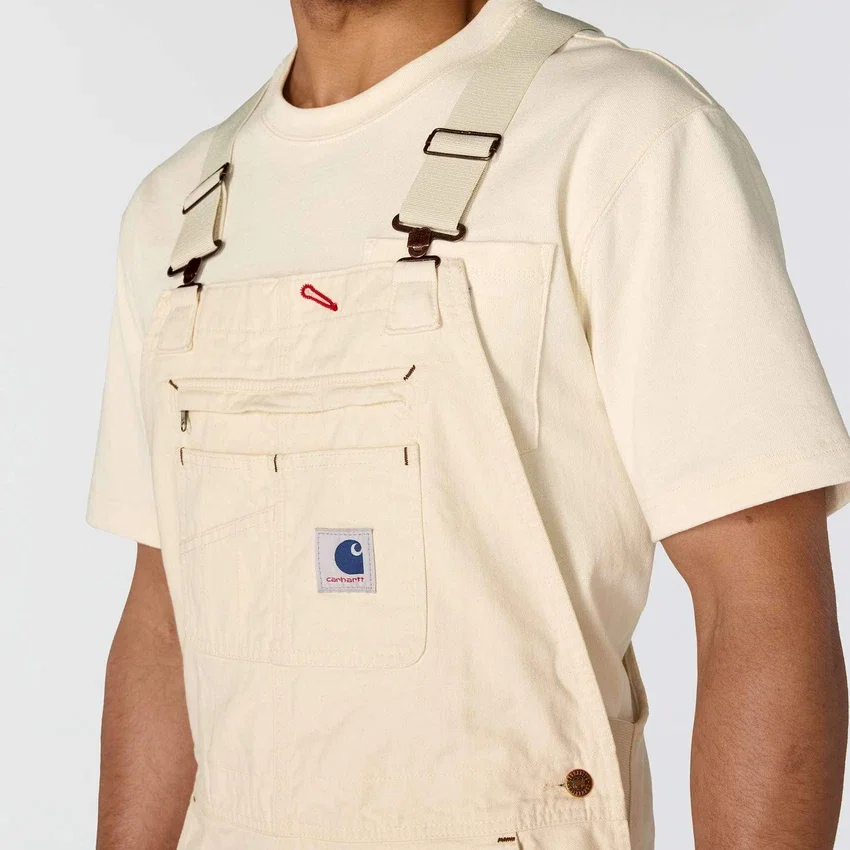 Macacão de pintor em tecido drill de corte descontraído da série Crafted para homem