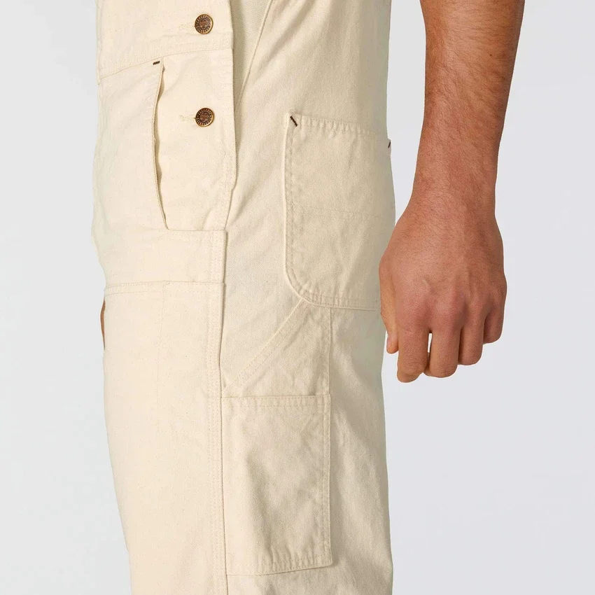 Macacão de pintor em tecido drill de corte descontraído da série Crafted para homem