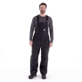 Macacão impermeável de peso pesado Shoreline para homem: Storm Defender Bibs