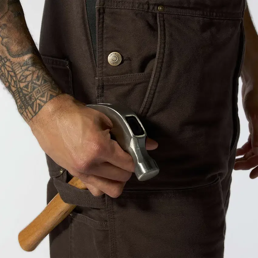 Macacão isolante para homem em tecido de algodão lavado