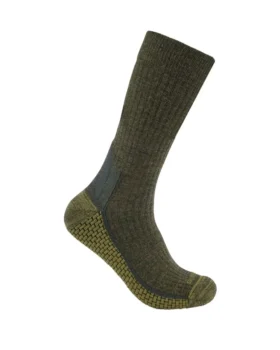 Meias curtas Carhartt Force® Grid em mistura de lã merino de peso médio