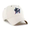 Miami Marlins '47 Não tingido Clean Up