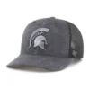 Michigan State Spartans '47 Trucker Tingido, Corte Descontraído