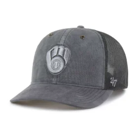 Milwaukee Brewers '47 Boné Trucker Tingido, Corte Descontraído