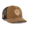 Milwaukee Brewers '47 Boné Trucker Tingido, Corte Descontraído