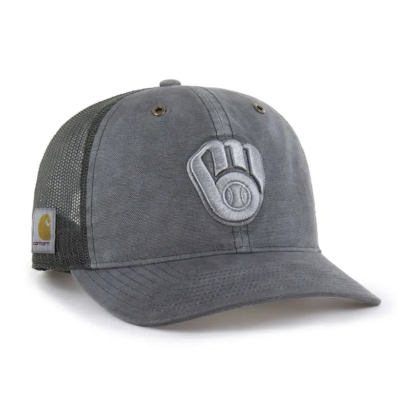 Milwaukee Brewers '47 Boné Trucker Tingido, Corte Descontraído