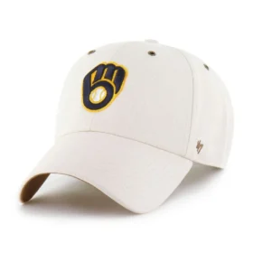 Milwaukee Brewers '47 Sem Tingimento - Camisa de Limpeza