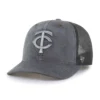 Minnesota Twins '47 Boné Trucker Tingido, Corte Descontraído