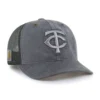 Minnesota Twins '47 Boné Trucker Tingido, Corte Descontraído