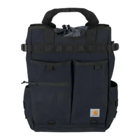 Mochila conversível tipo tote em nylon com fecho de cordão, 28 L