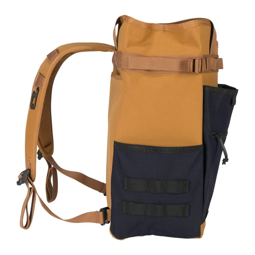 Mochila conversível tipo tote em nylon com fecho de cordão, 28 L