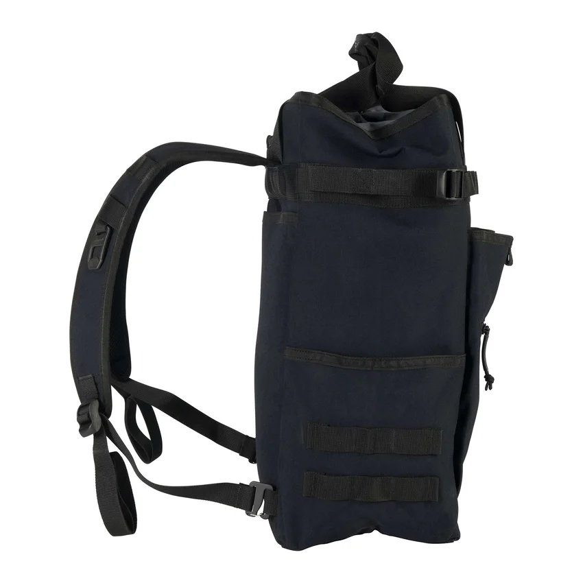 Mochila conversível tipo tote em nylon com fecho de cordão, 28 L