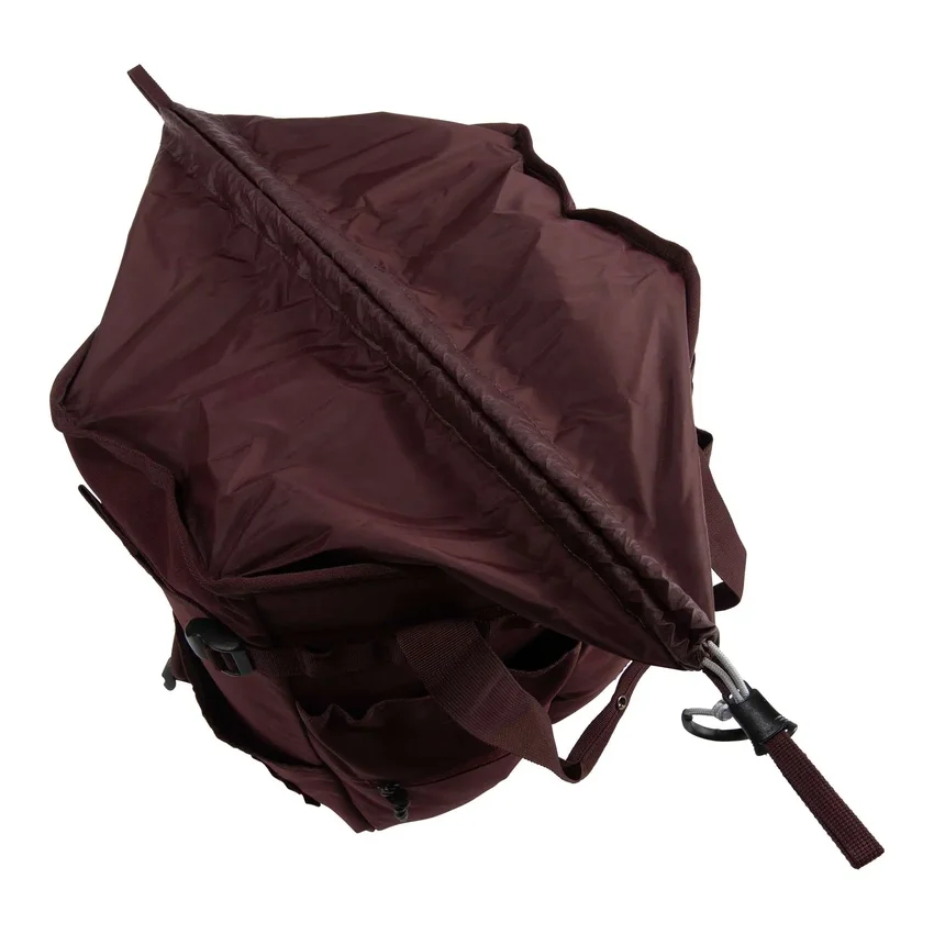 Mochila conversível tipo tote em nylon com fecho de cordão, 28 L
