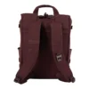 Mochila conversível tipo tote em nylon com fecho de cordão, 28 L