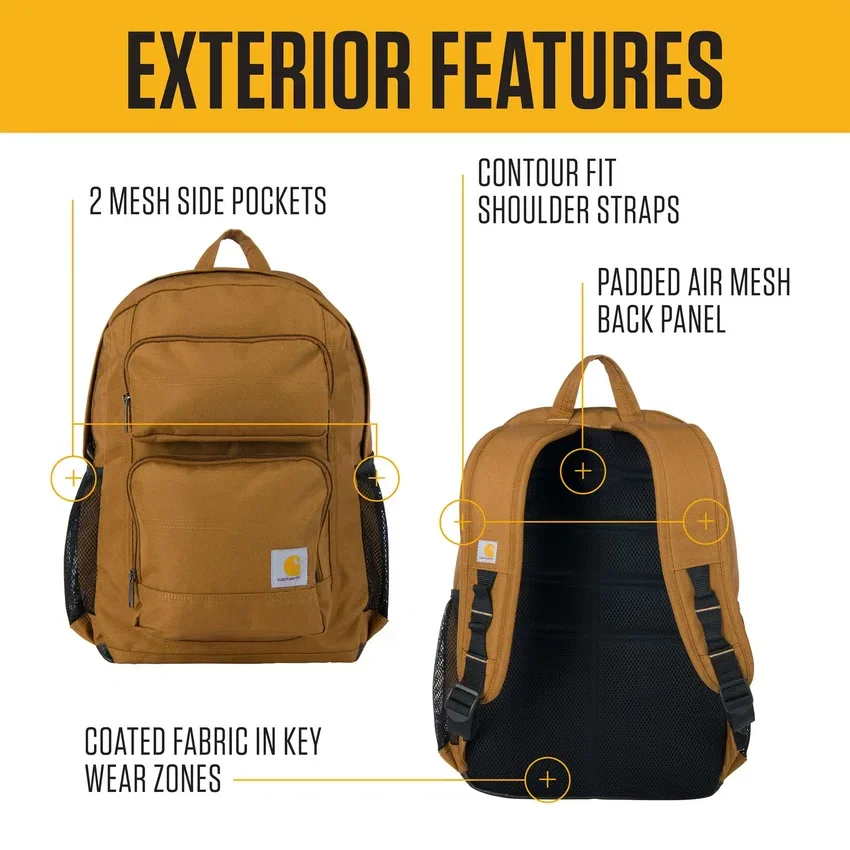Mochila de compartimento único com 27 L