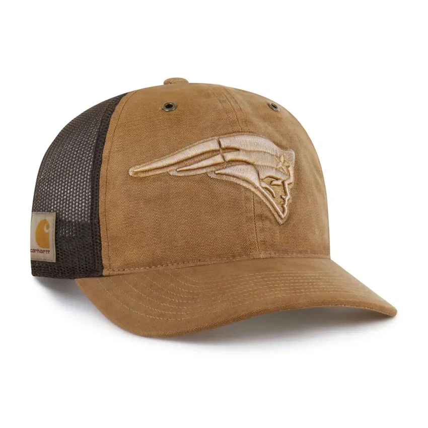 New England Patriots '47 Boné Trucker Tingido, Corte Descontraído