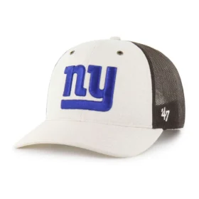 New York Giants '47 Boné Trucker sem tingir, corte descontraído
