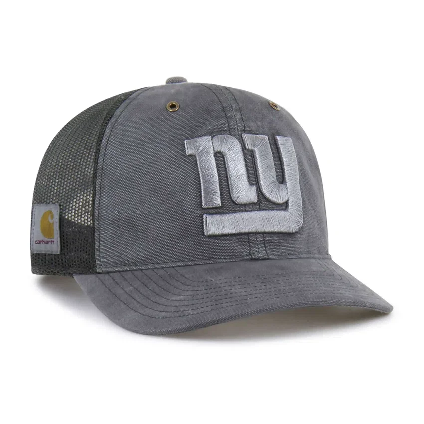 New York Giants '47 Dyed Trucker, corte descontraído