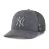 New York Yankees '47 Boné Trucker Tingido, Corte Descontraído