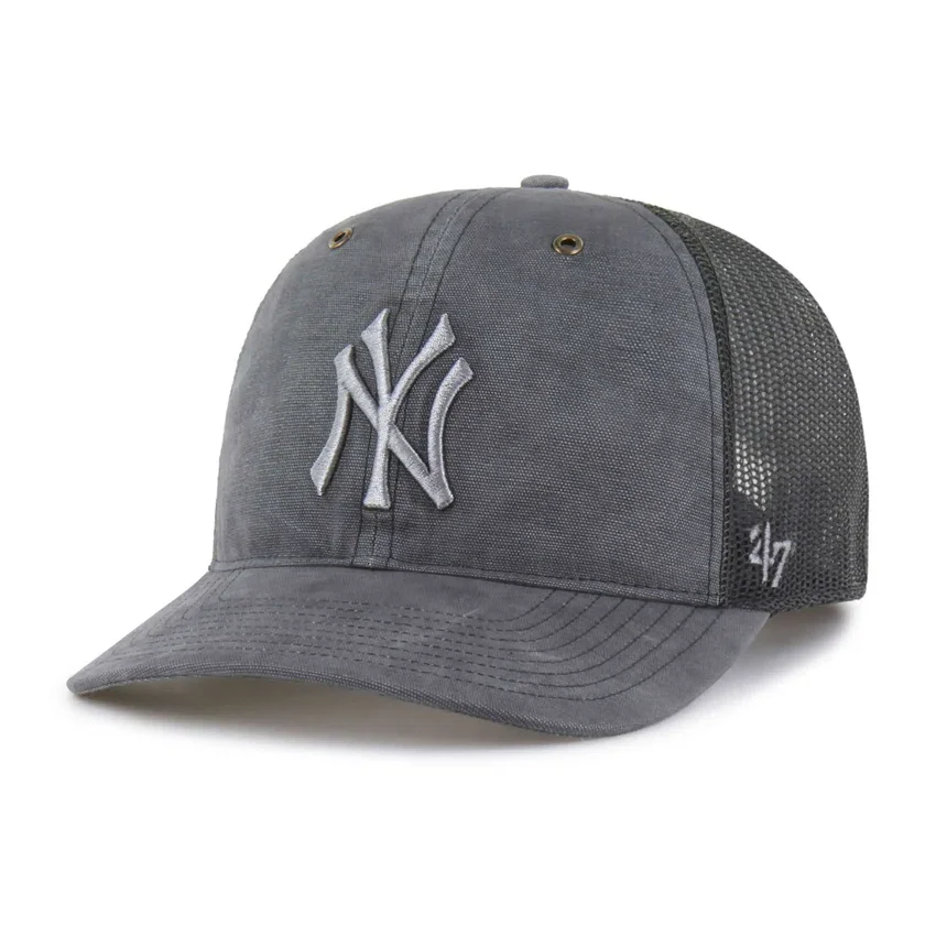 New York Yankees '47 Boné Trucker Tingido, Corte Descontraído