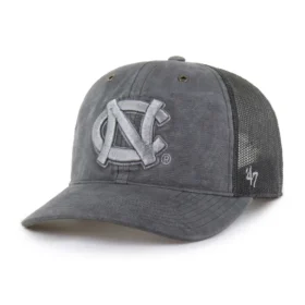 North Carolina Tar Heels Unc '47 Trucker Tingido, Corte Descontraído
