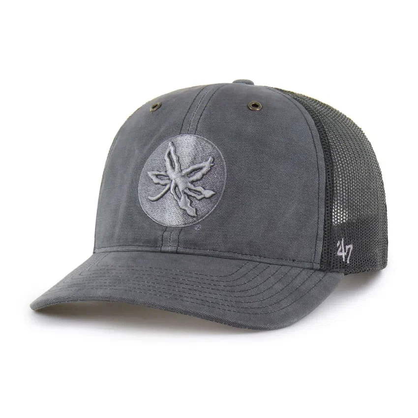 Ohio State Buckeyes '47 Boné Trucker Tingido, Corte Descontraído