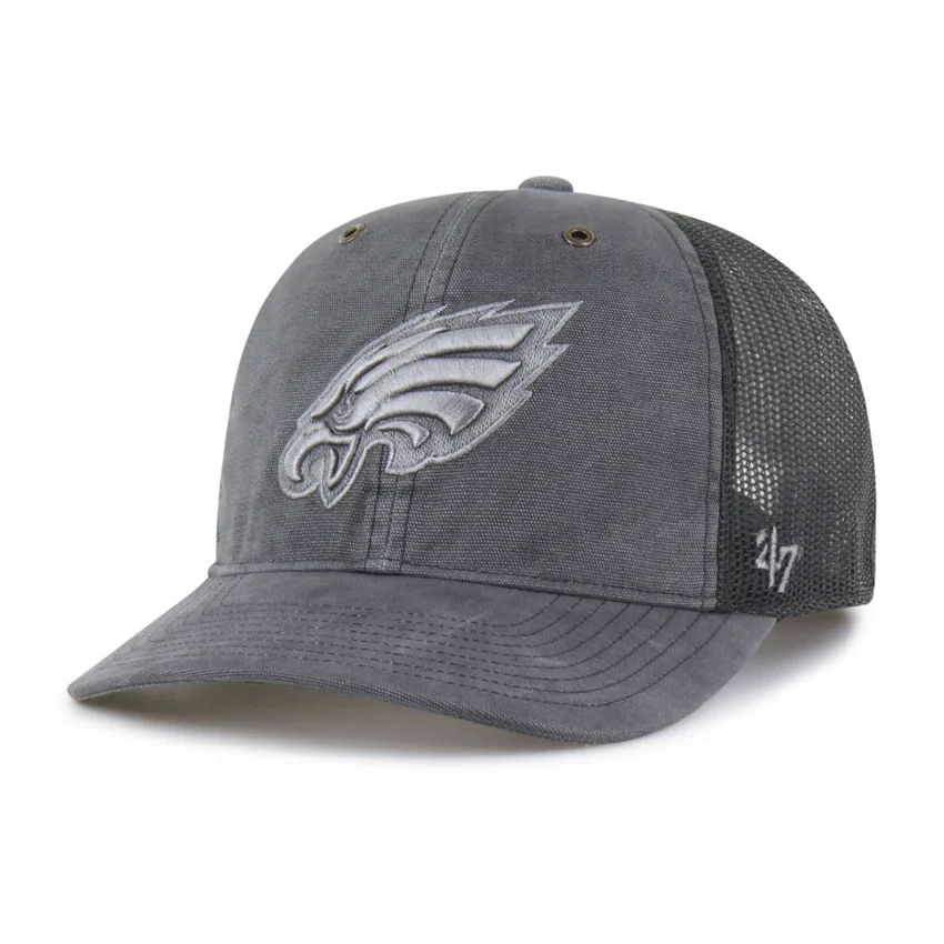 Philadelphia Eagles '47 Trucker tingido, corte descontraído