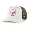 Pittsburgh Steelers '47, boné Trucker sem tingir, corte descontraído