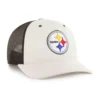 Pittsburgh Steelers '47, boné Trucker sem tingir, corte descontraído