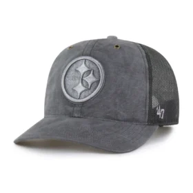 Pittsburgh Steelers '47 Boné Trucker Tingido, Corte Descontraído