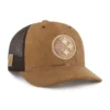 Pittsburgh Steelers '47 Boné Trucker Tingido, Corte Descontraído