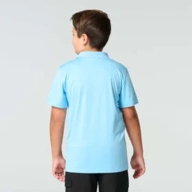 Polo Force Sun Defender™ de manguitos curtos para rapazes (crianças/bebés)