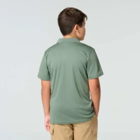 Polo Force Sun Defender™ de manguitos curtos para rapazes (crianças/bebés)