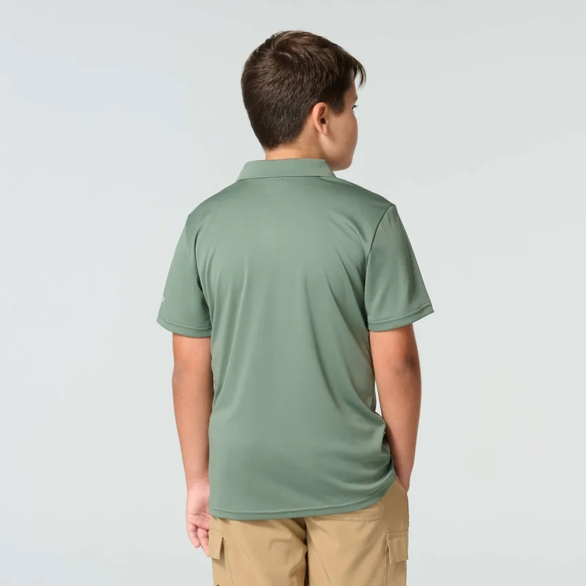 Polo Force Sun Defender™ de manguitos curtos para rapazes (crianças/bebés)