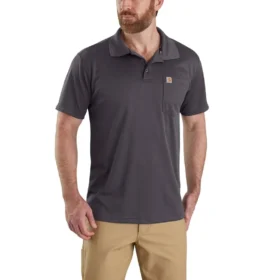 Polo masculino Force de corte descontraído com bolso
