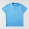 Polo masculino Force Sun Defender™ de corte descontraído com logótipo - Camisas com proteção solar