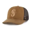 Seattle Mariners '47 Boné Trucker Tingido, Corte Descontraído