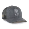 Seattle Mariners '47 Boné Trucker Tingido, Corte Descontraído