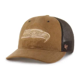 Seattle Seahawks '47 Boné Trucker Tingido, Corte Descontraído