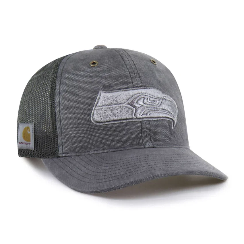 Seattle Seahawks '47 Boné Trucker Tingido, Corte Descontraído