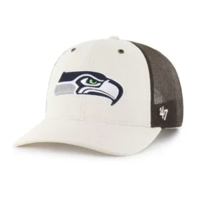 Seattle Seahawks '47 Trucker sem tingir, corte descontraído