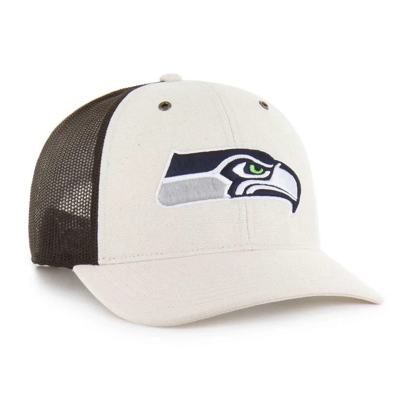 Seattle Seahawks '47 Trucker sem tingir, corte descontraído