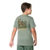 T-shirt de manguitos curtos com cão para rapazes (crianças/jovens)