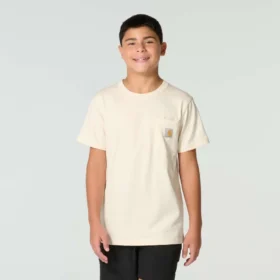 T-shirt de manguitos curtos com cão para rapazes (crianças/jovens)
