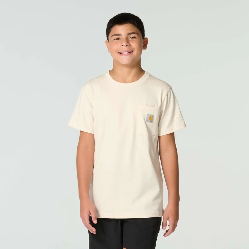 T-shirt de manguitos curtos com cão para rapazes (crianças/jovens)