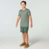 T-shirt de manguitos curtos com cão para rapazes (crianças/jovens)