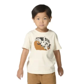 T-shirt de manguitos curtos com motivos de veículos para rapazes (crianças/bebés/jovens)
