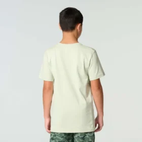 T-shirt de manguitos curtos com veado para rapazes (crianças/jovens)